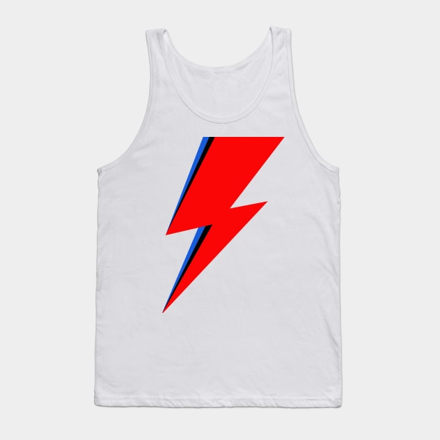 Lightning Bolt Tank Top by GrinningMonkey